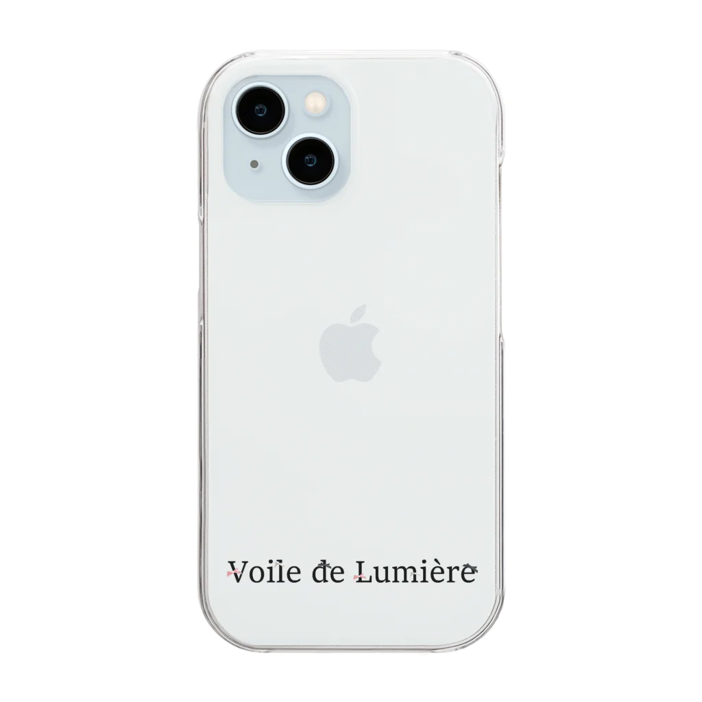 Voile de Lumière（ヴォワール ド リュミエール）のvoile_de_lumiere Clear Smartphone Case