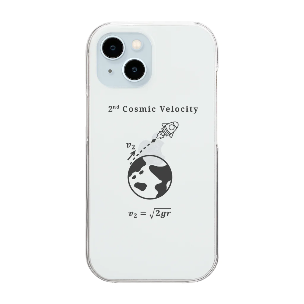 ちぇちぇちぇの第二宇宙速度 Clear Smartphone Case