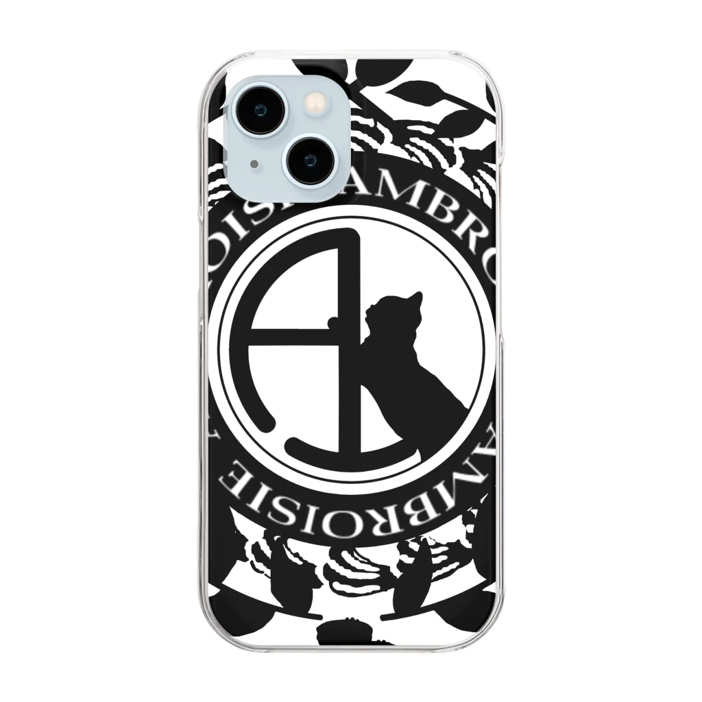 Ambroisie-officialのAmbroisie　公式グッズ Clear Smartphone Case