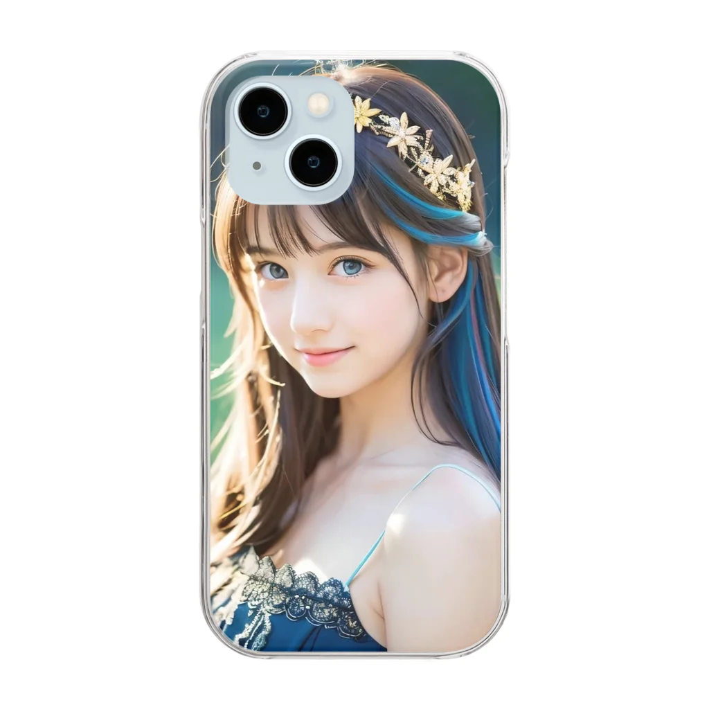終わらない夢🌈の美しい少女✨ Clear Smartphone Case