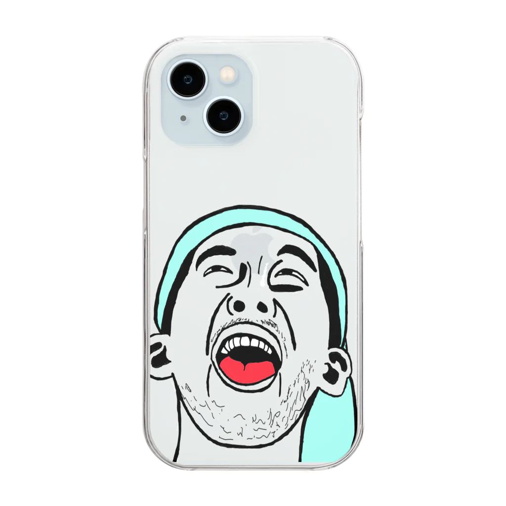 ShoneVain's faceのH.Fグラフィック ほりでい Clear Smartphone Case