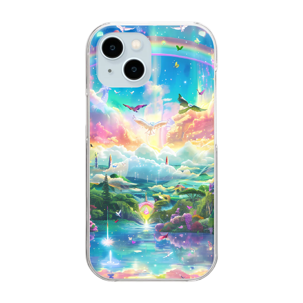 chinita_kakarの神秘の泉 Clear Smartphone Case