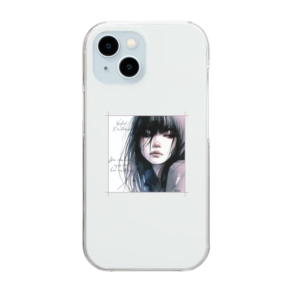 lblのennui-lady【1st】/№.2 Clear Smartphone Case