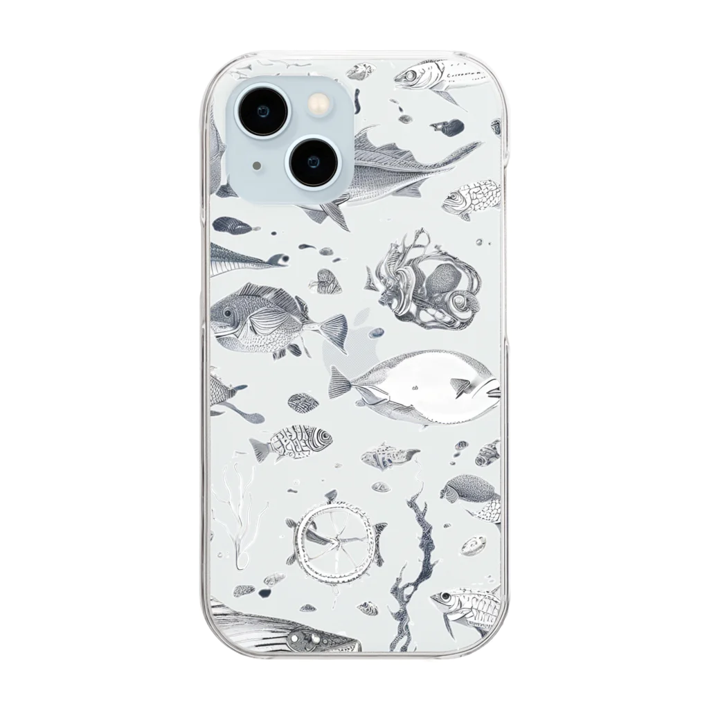 8890の深海 Clear Smartphone Case