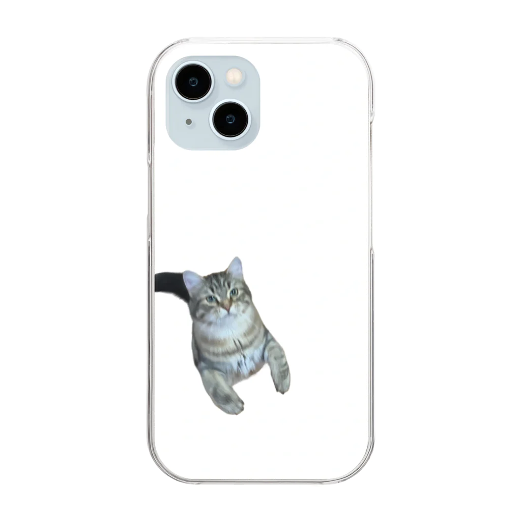 キャットモカのほしかまー！！ Clear Smartphone Case