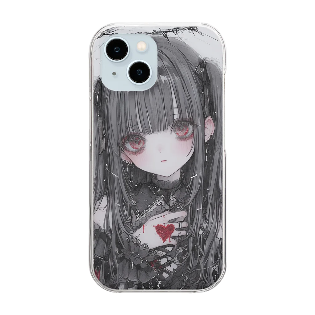 ぴよ♡の堕天使 Clear Smartphone Case