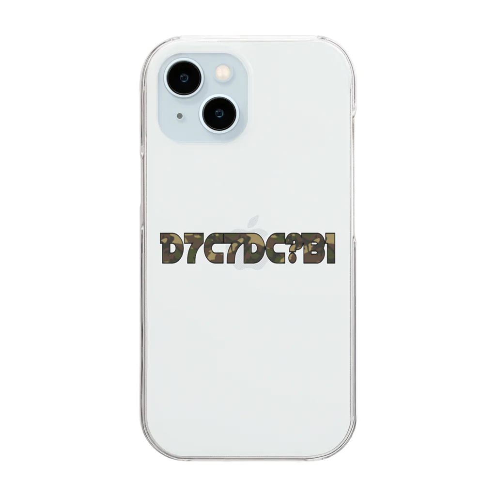 D7C7DC?B1のD7C7DC?B1 14 Clear Smartphone Case