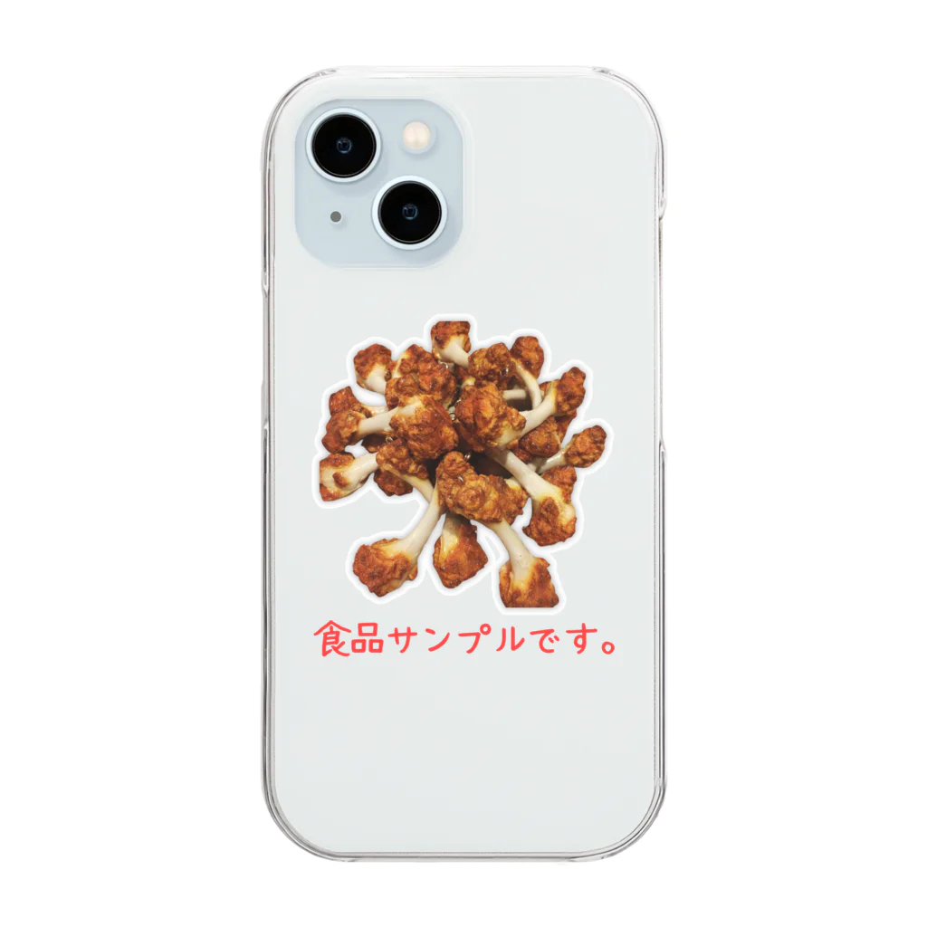 A-KdesignのFake food⑦ Clear Smartphone Case