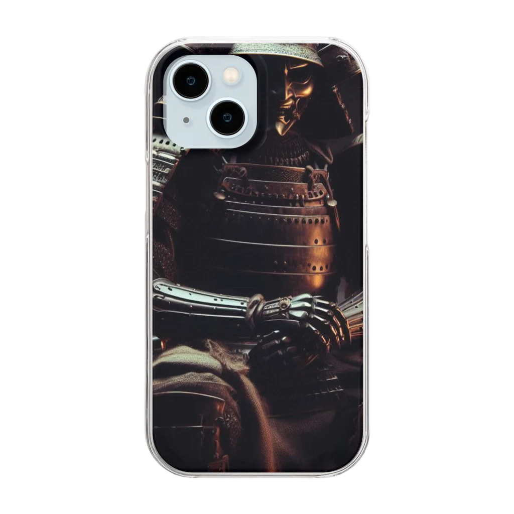 Mr_Geishaの静かな鎧(The Silent Armor) Clear Smartphone Case