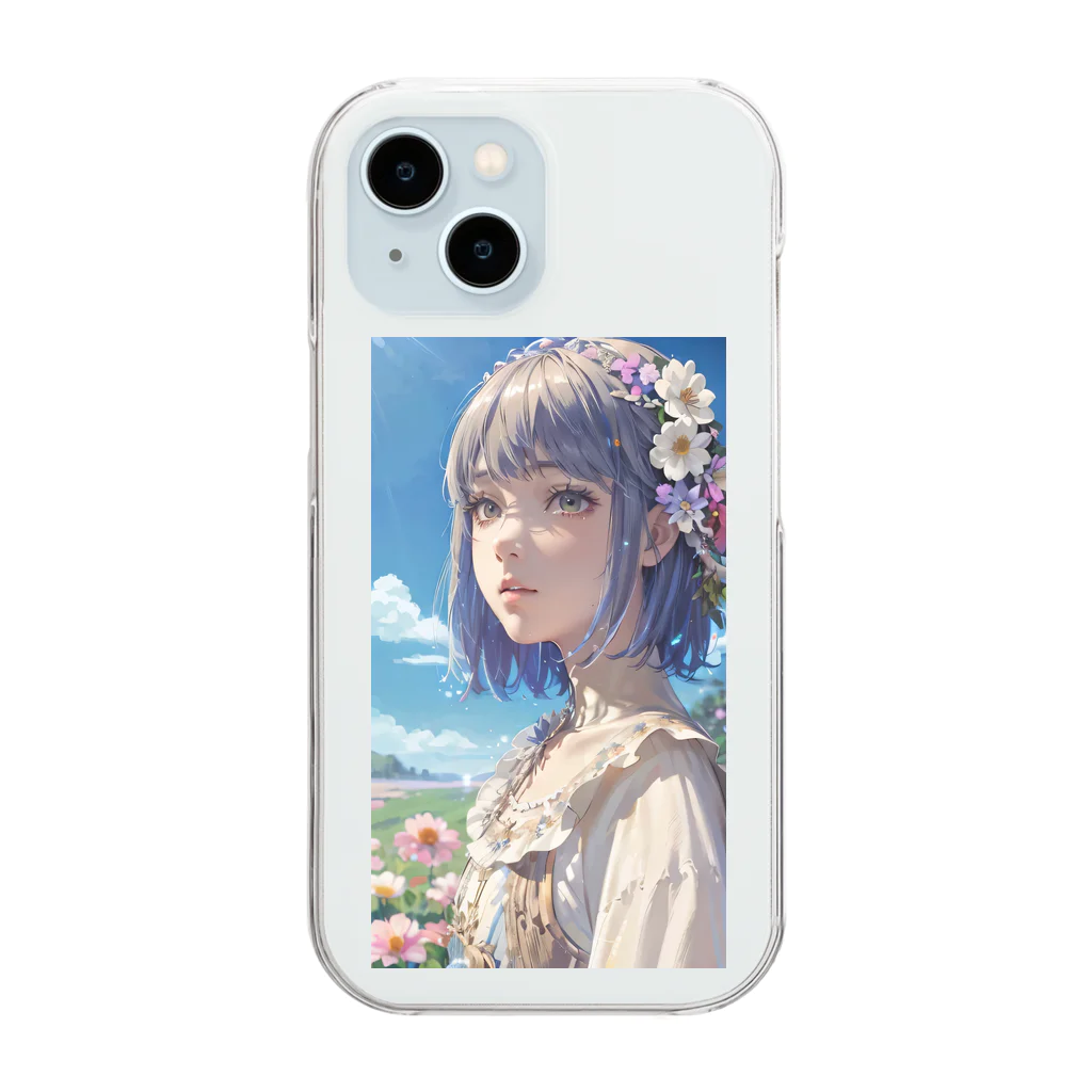 cocograyのナイラ Clear Smartphone Case