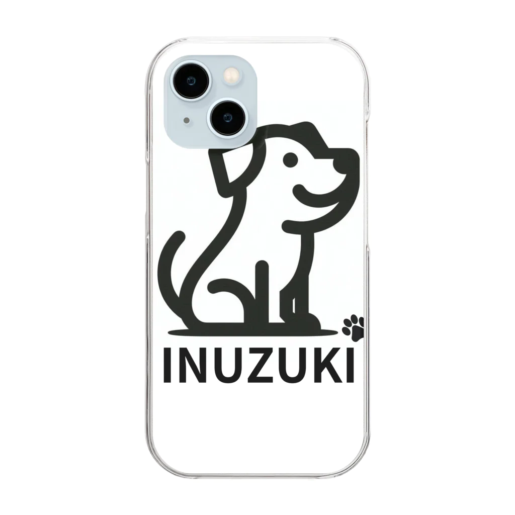 さんりんごのINUZUKI2 Clear Smartphone Case