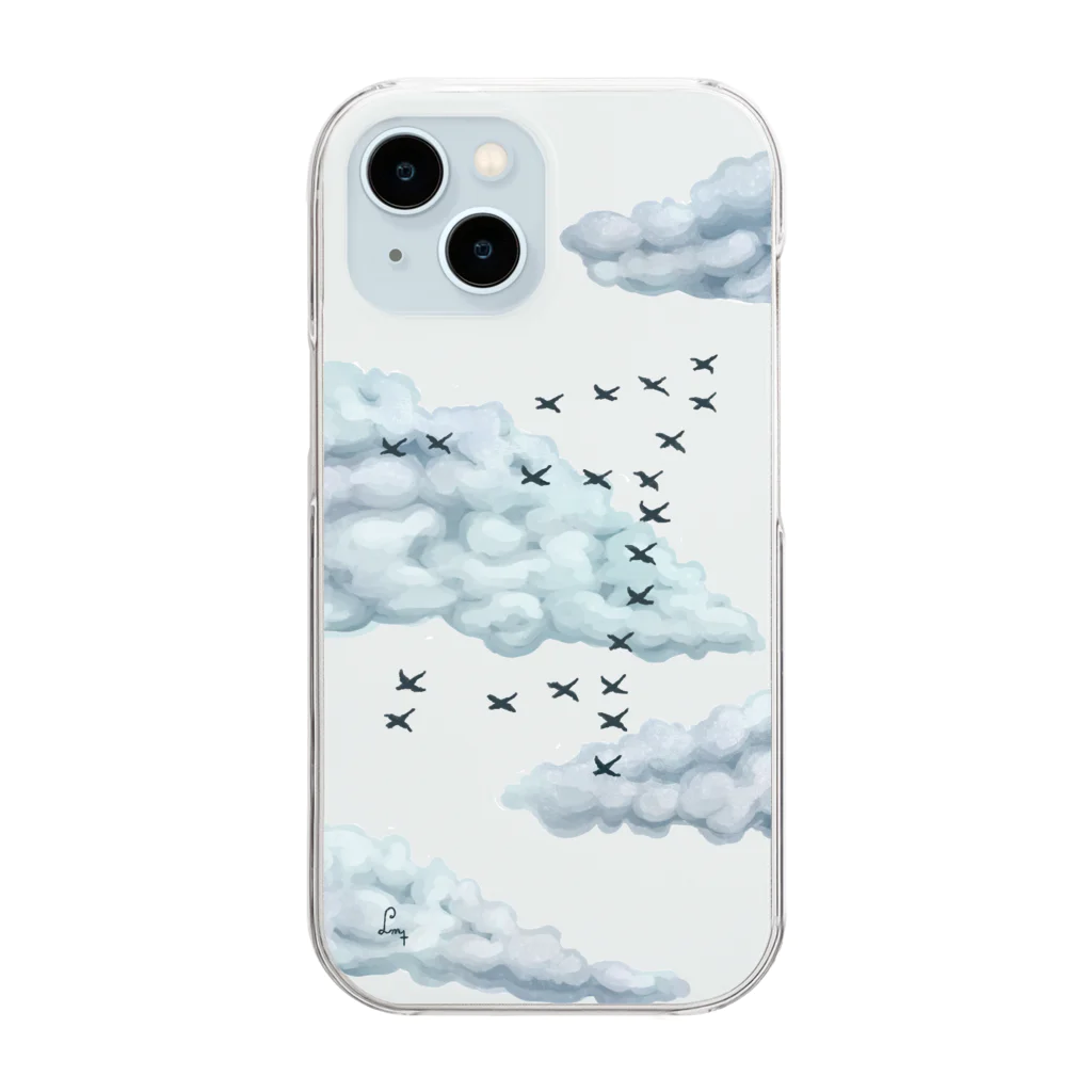 St.Mariaの【migratory birds】 Clear Smartphone Case