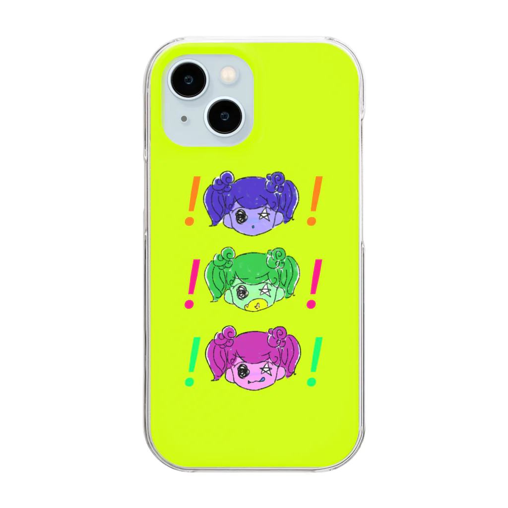 dope GのL.F.C Gal-Crazy Clear Smartphone Case