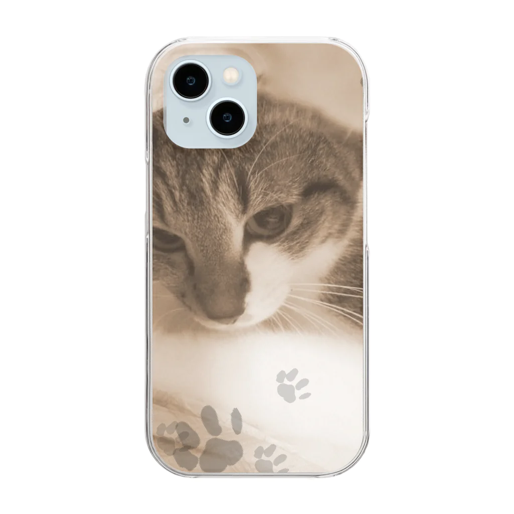 ねこ屋にこ日和の思い出1 Clear Smartphone Case