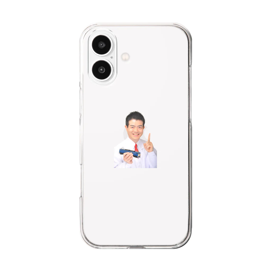 鉄道博士 / Dr.Railwayの鉄道博士 / Dr.Railway Clear Smartphone Case