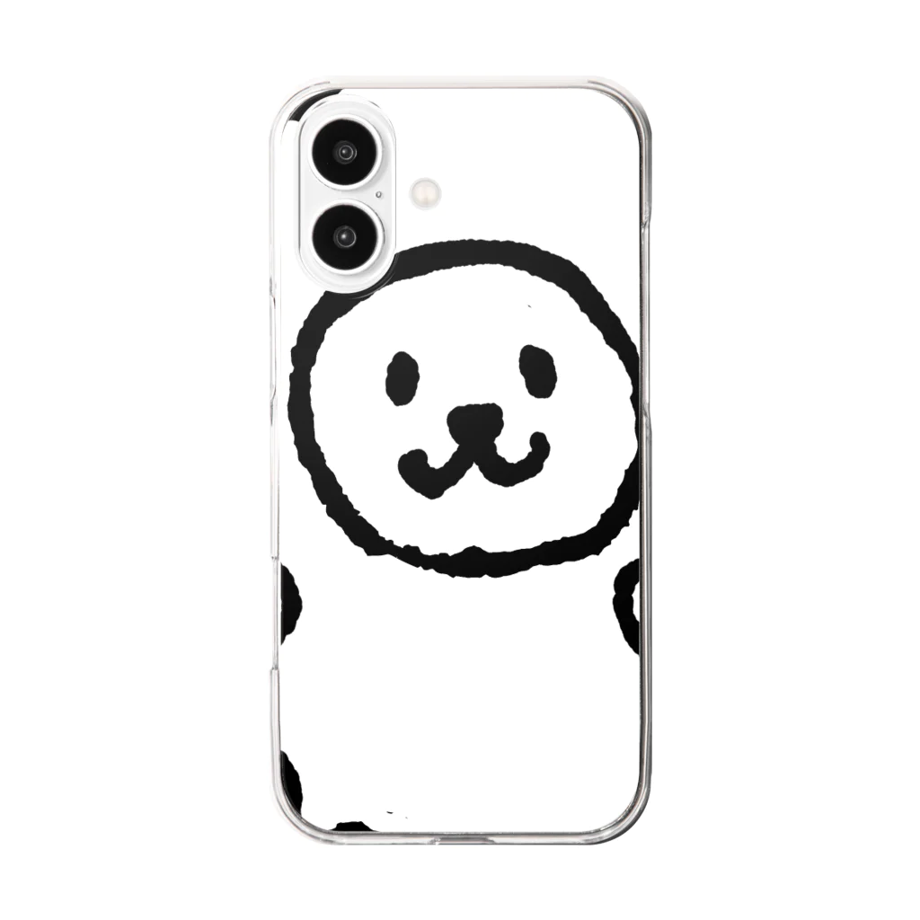 鎖骨ちゃんの鎖骨ちゃん（前） Clear Smartphone Case