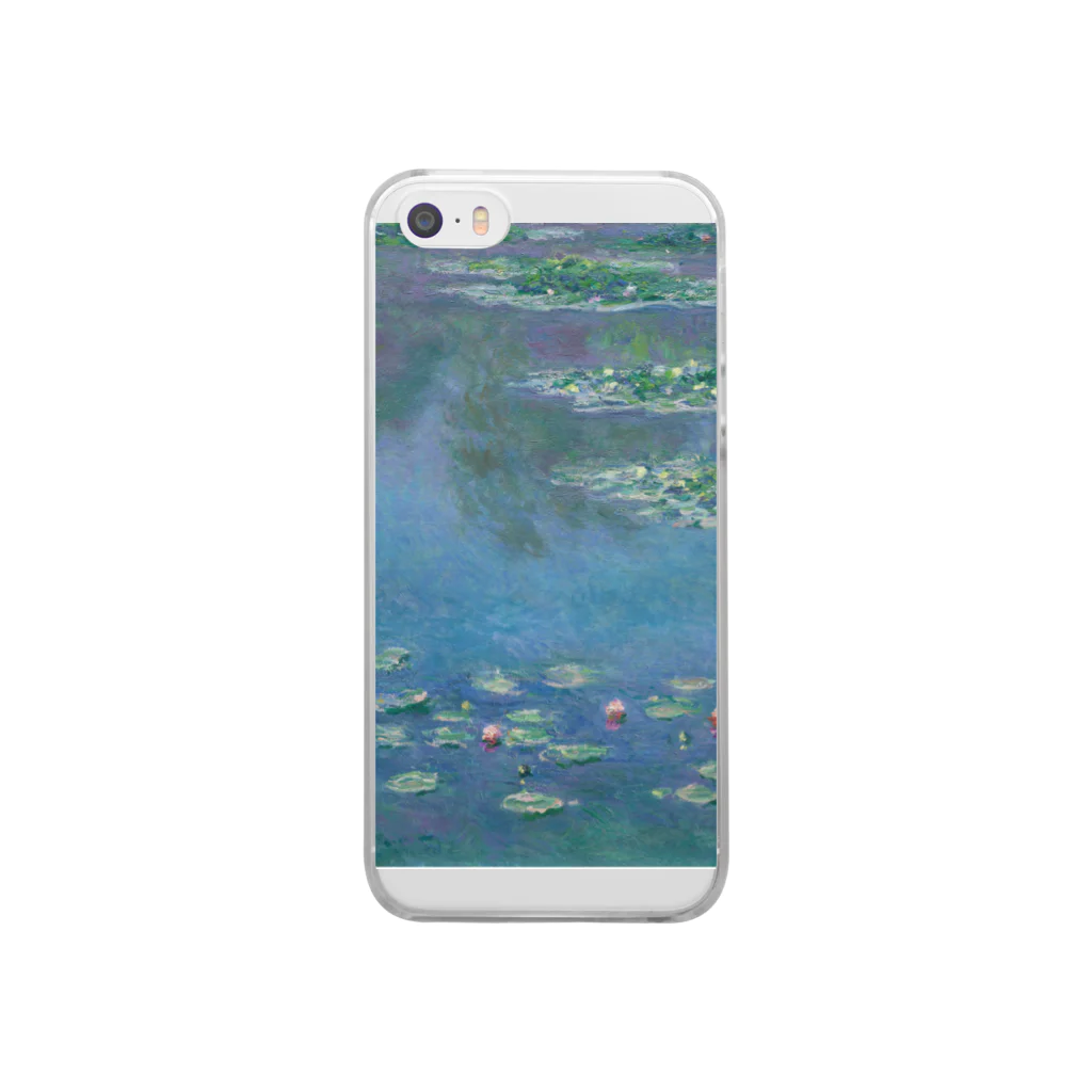 autumn_109のWater Lilies Clear Smartphone Case