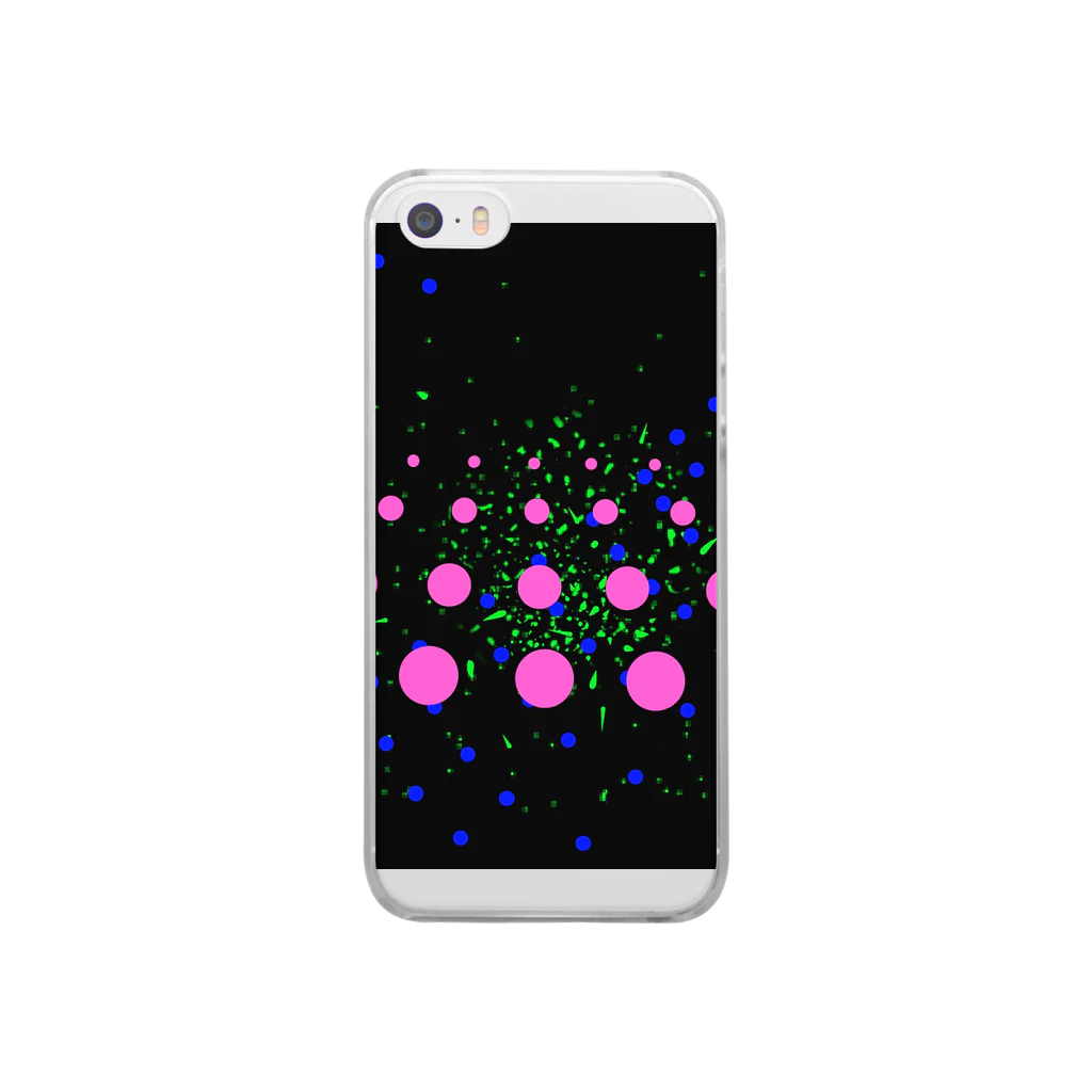natural81のDot Clear Smartphone Case