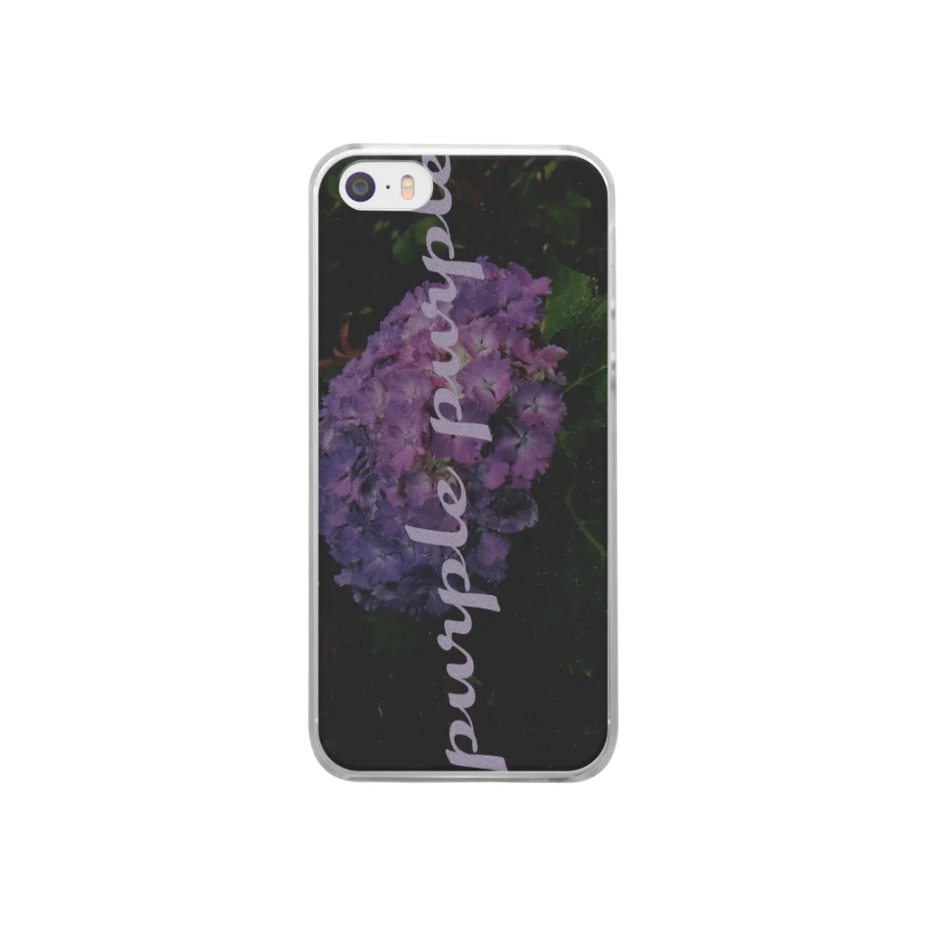 purplepurpleのpurplepurple スマホケース Clear Smartphone Case