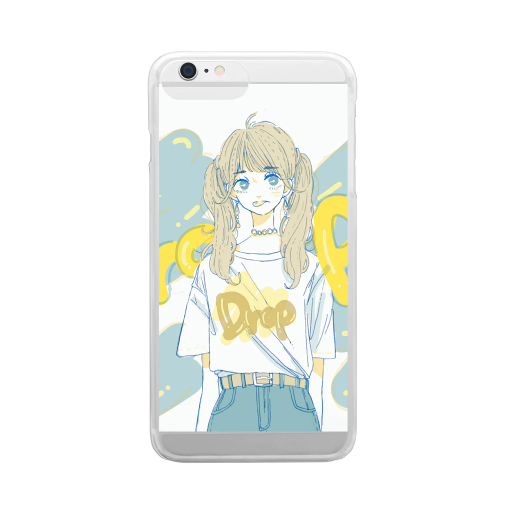 いおのべー Clear Smartphone Case