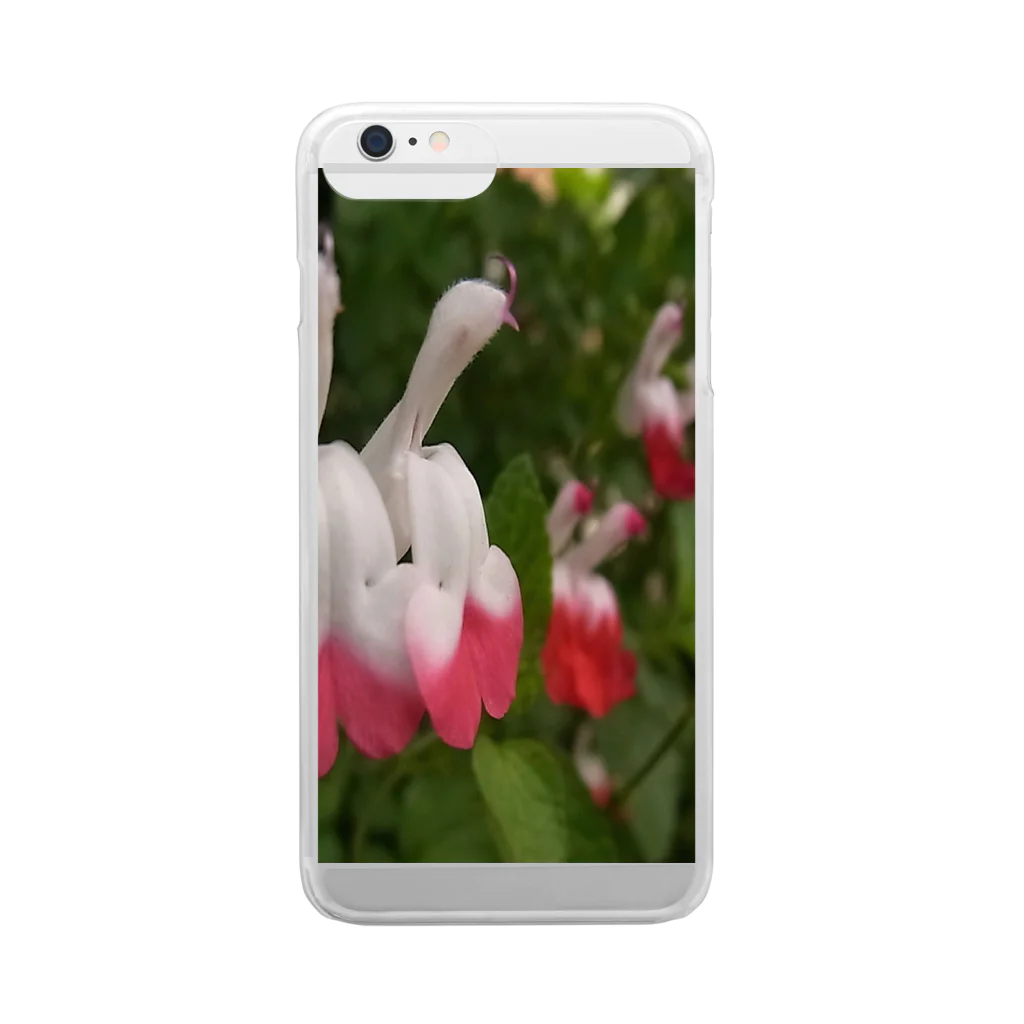アズペイントの花風景 Clear Smartphone Case