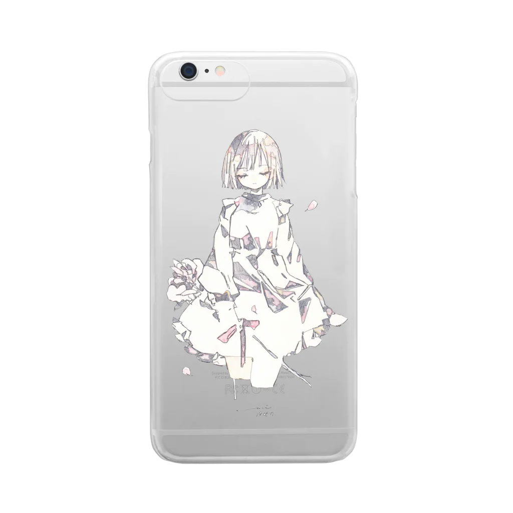 umiの運命に待ちくたびれたね Clear Smartphone Case