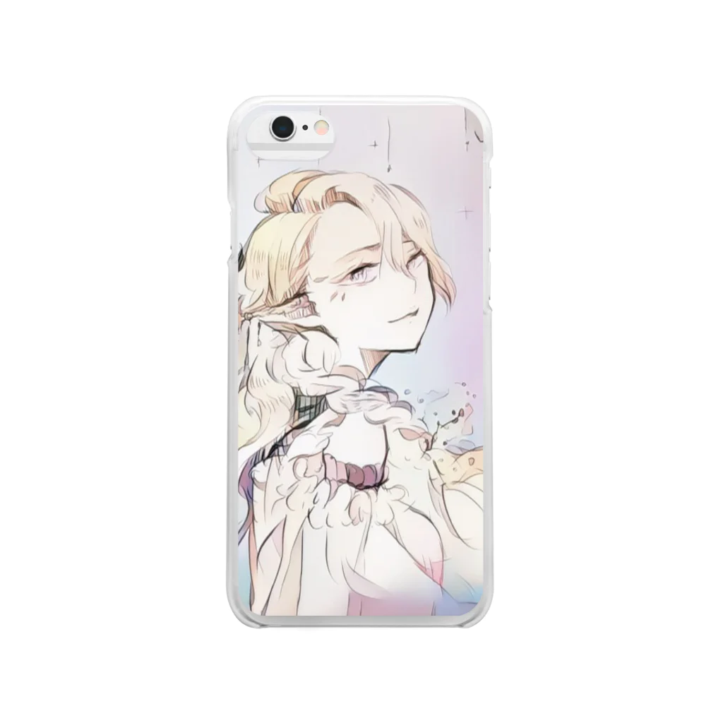 エリンのエルフの女の子 Clear Smartphone Case