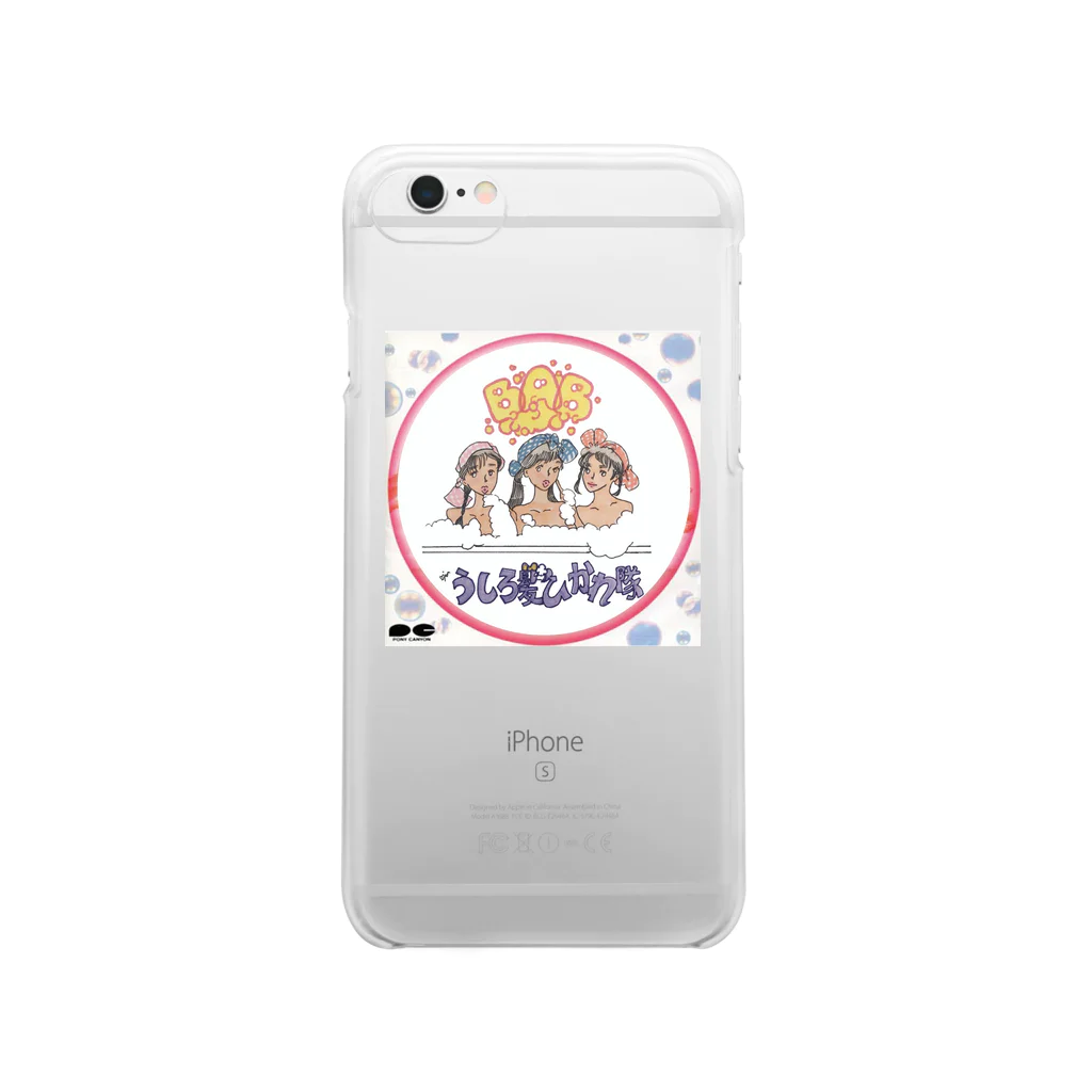 ミウのMiu's Idol - Ushirogami Hikaretai 1988 -  Clear Smartphone Case