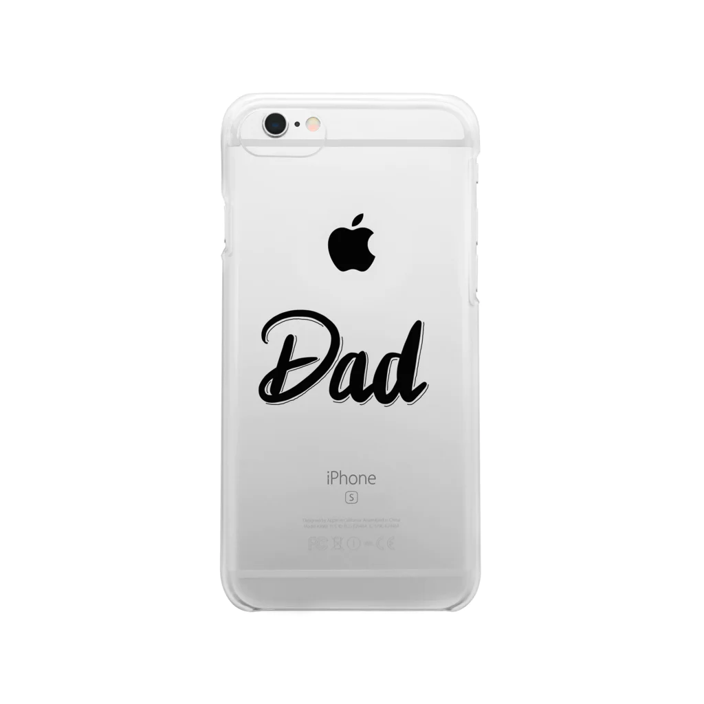 0youme0のDad Clear Smartphone Case