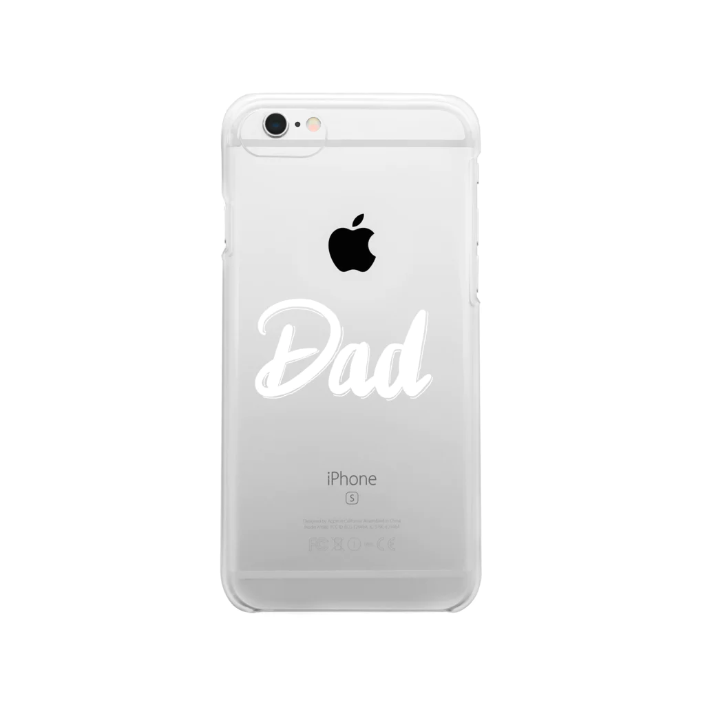 0youme0のDad Clear Smartphone Case