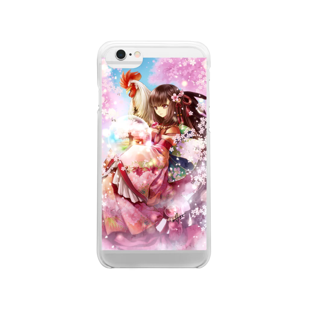 想庵 -SUZURI出張所-の瑞兆 Clear Smartphone Case