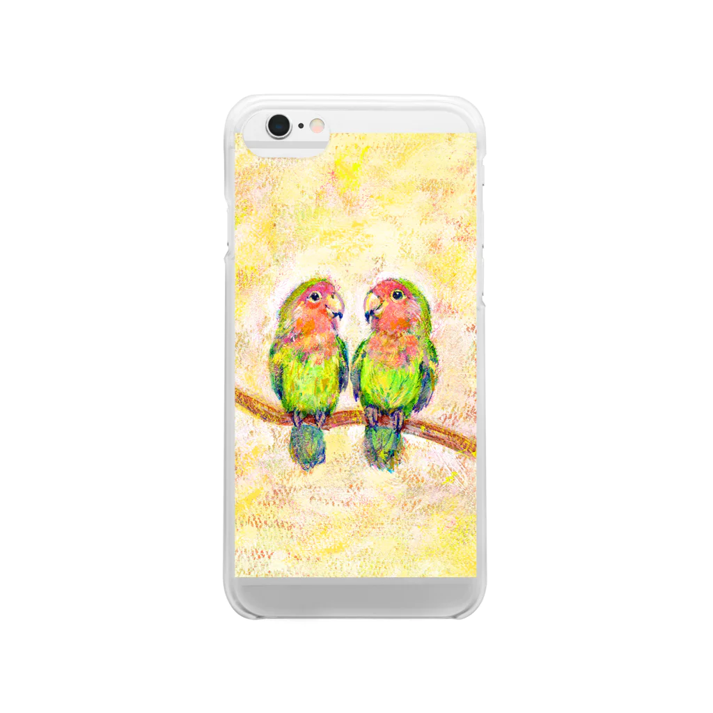 Sariiroのpaco -コザクラインコ-  Clear Smartphone Case