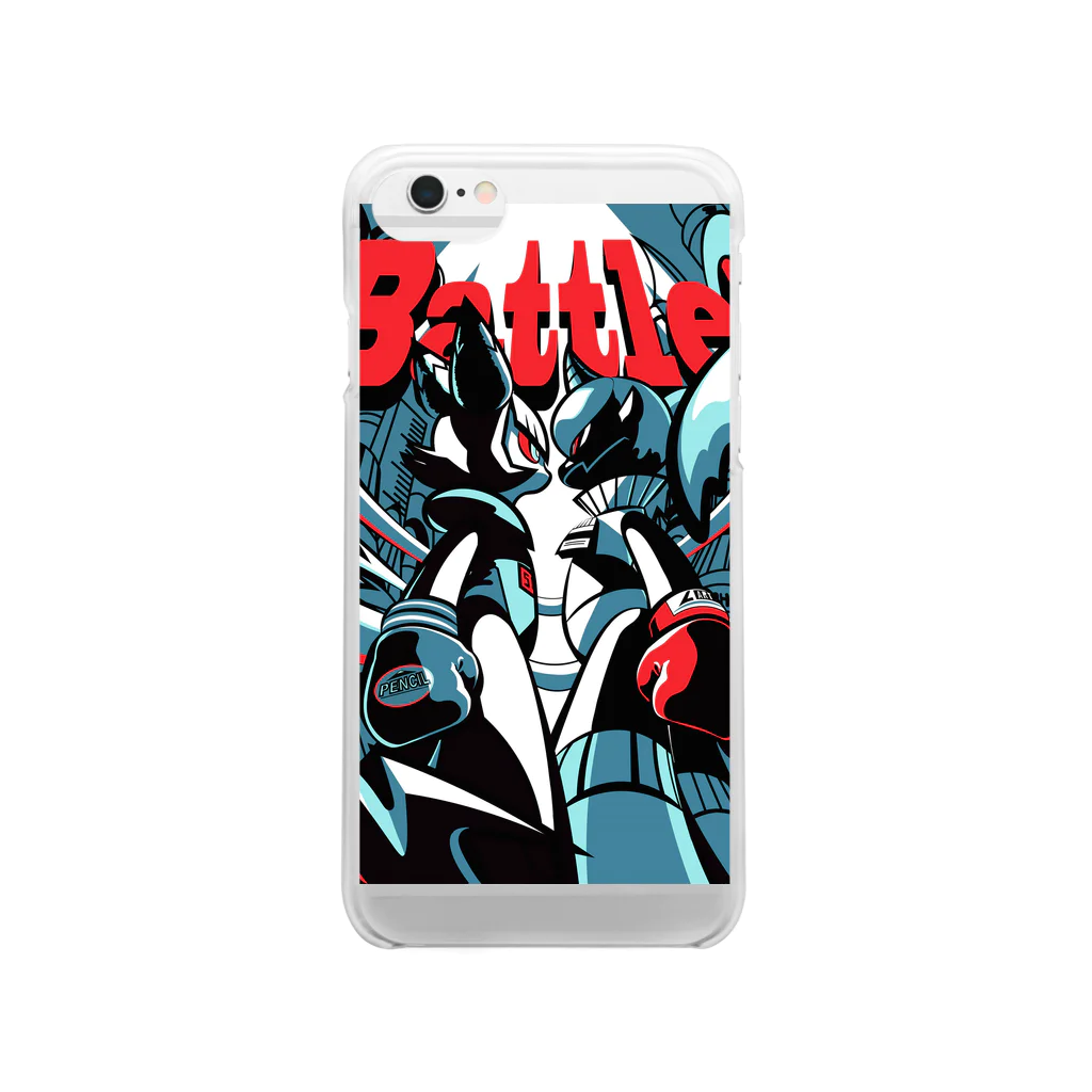 ROBOT-BABYのBATTLE! Clear Smartphone Case