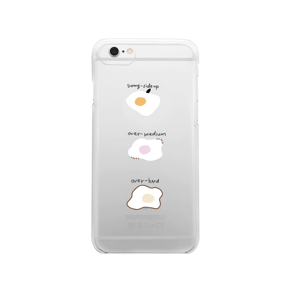 Fuko Takeshimaのめだま焼き Clear Smartphone Case