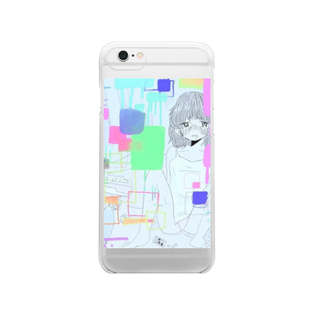 葉の錯乱！ちょっとえっち女子 Clear Smartphone Case