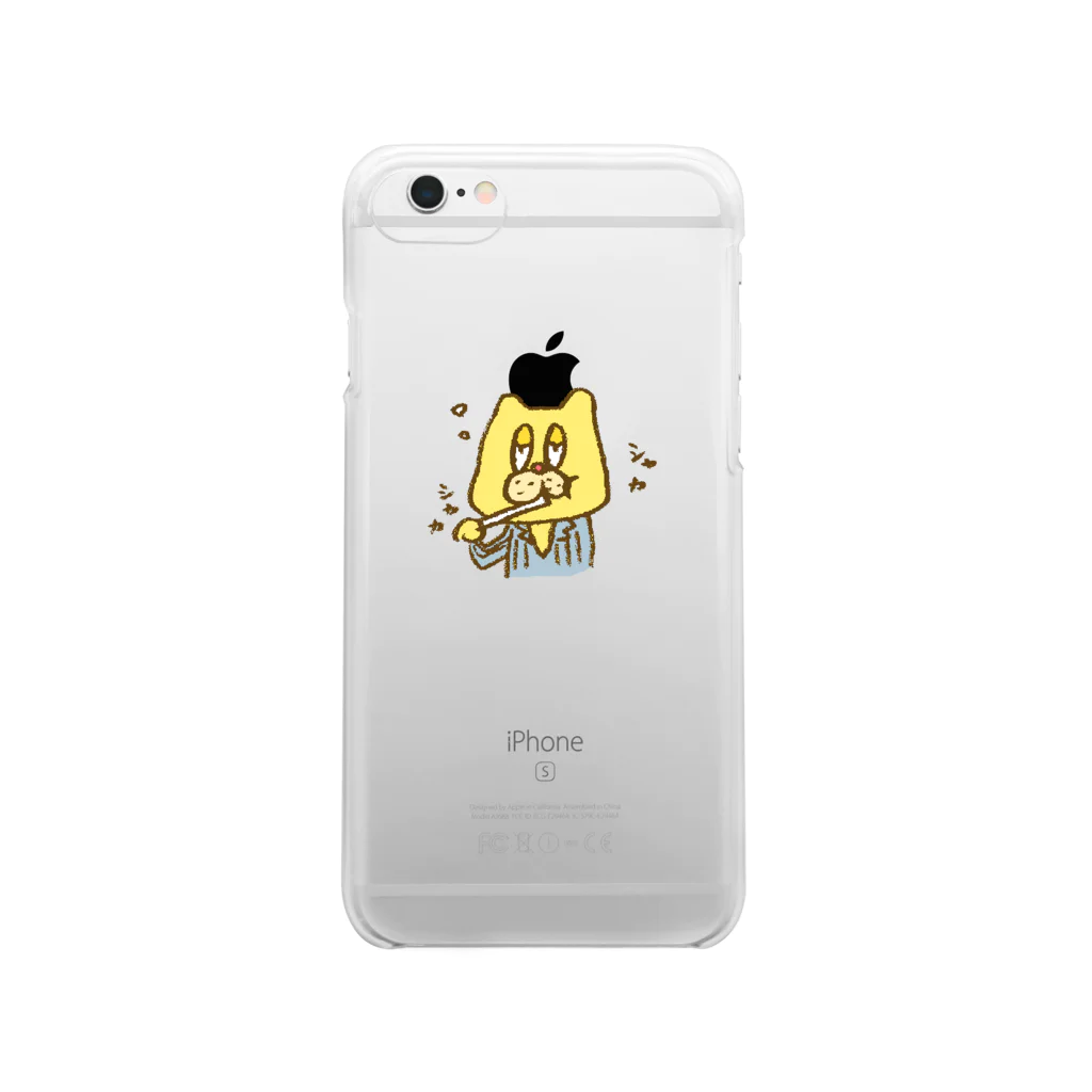 kikkoのハヤシ犬(iPhone6/6s用) Clear Smartphone Case