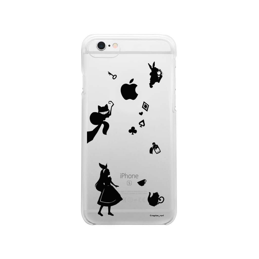rapisu瑠璃の不思議の国のアリススマホケースi6/6s 推奨 Clear Smartphone Case