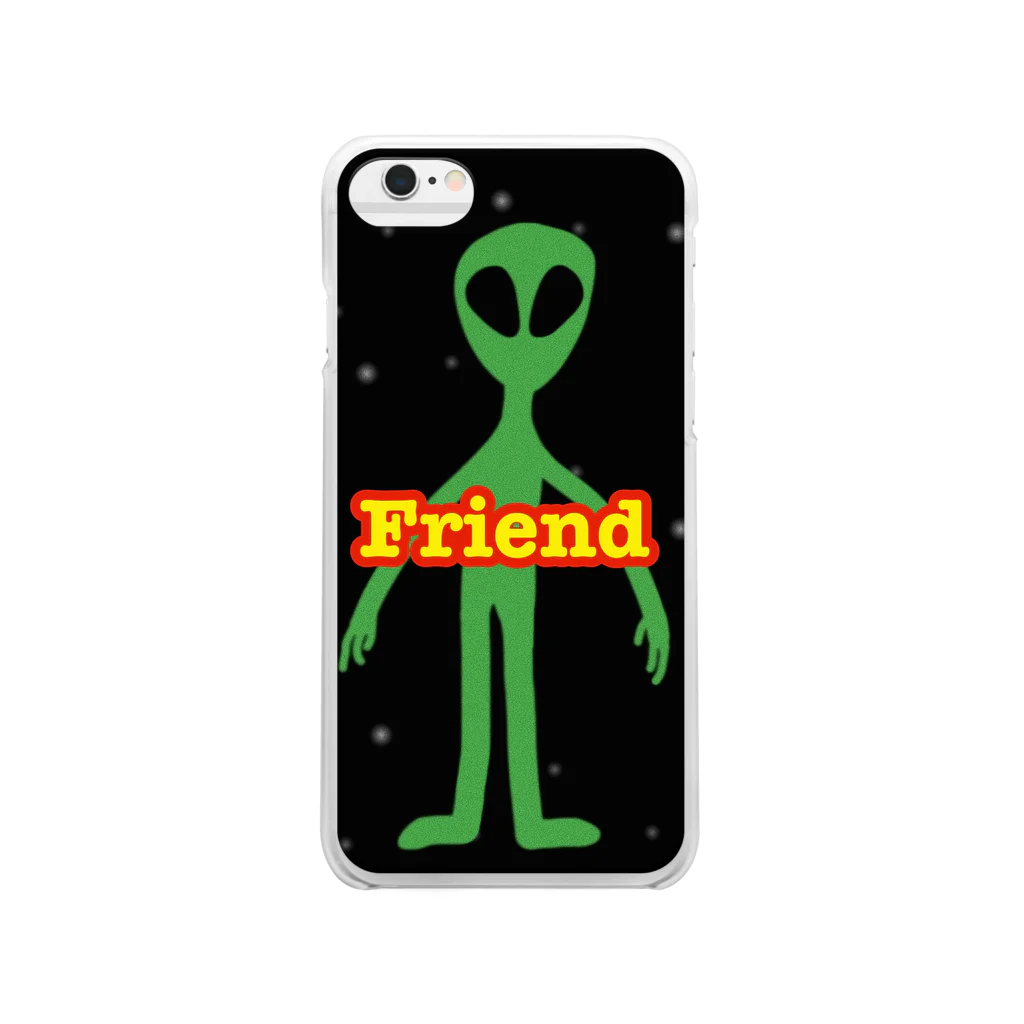 the-alien-clubのFriend Clear Smartphone Case