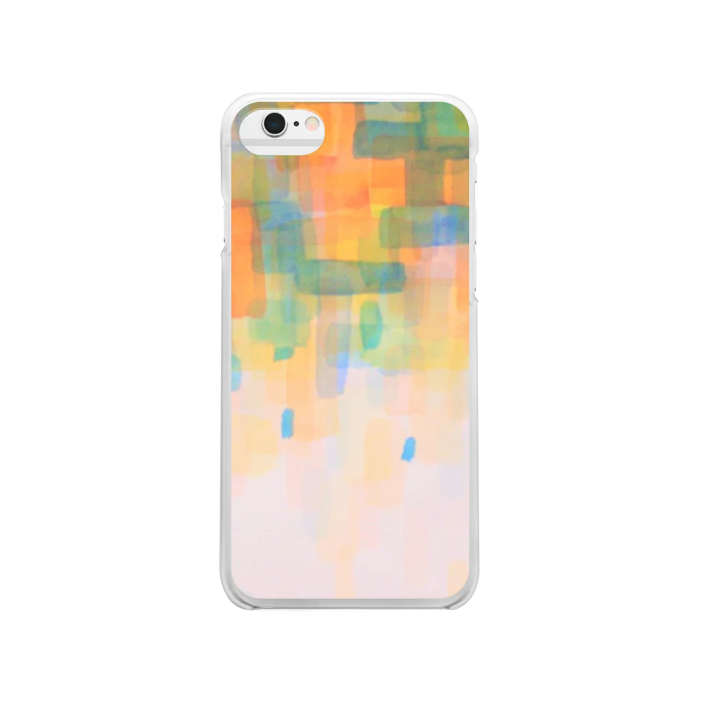 bluebluebeeのcolor formed 2 ☆ 色のしぐさ Clear Smartphone Case