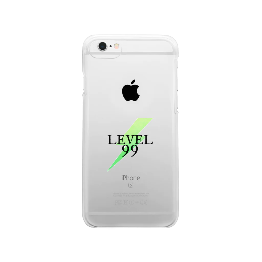 ramen_keeperのLEVEL99 Clear Smartphone Case