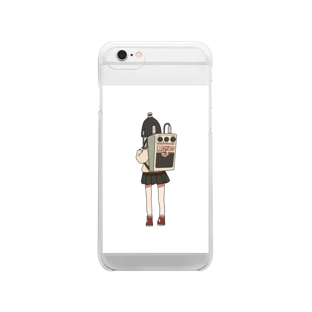 エフェクター少女のBIG MUFF Clear Smartphone Case