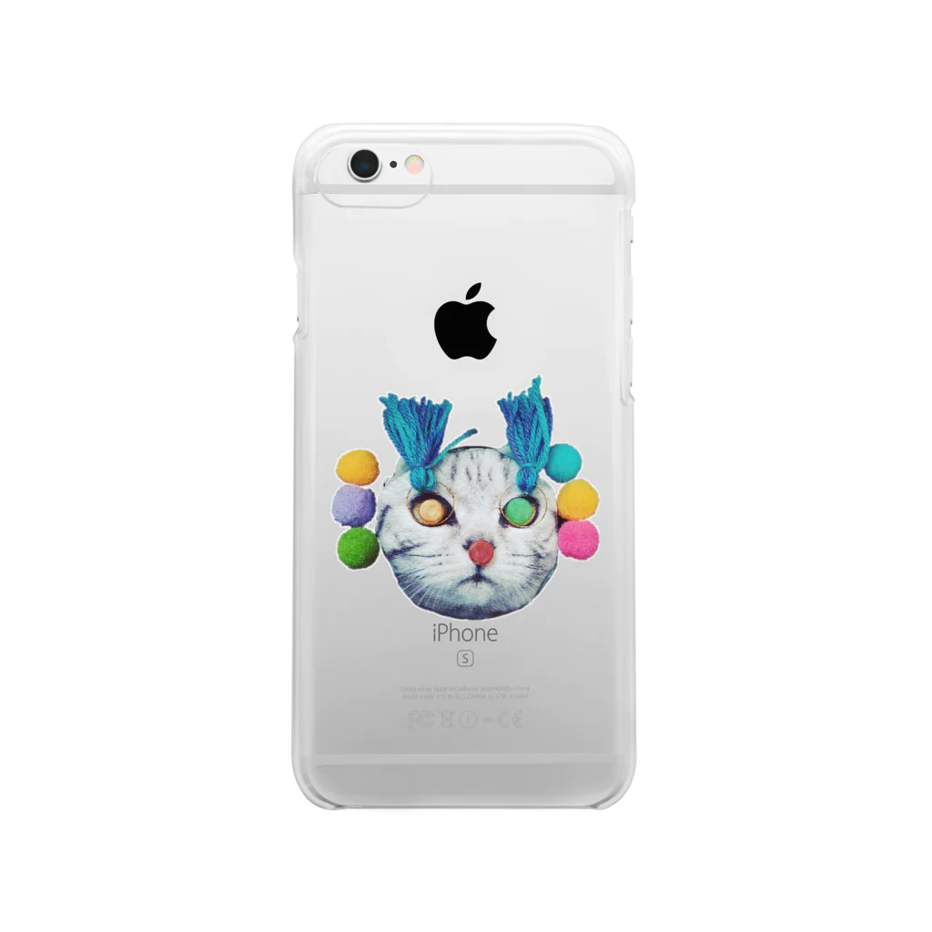 Yume zukin の猫の覚醒 Clear Smartphone Case