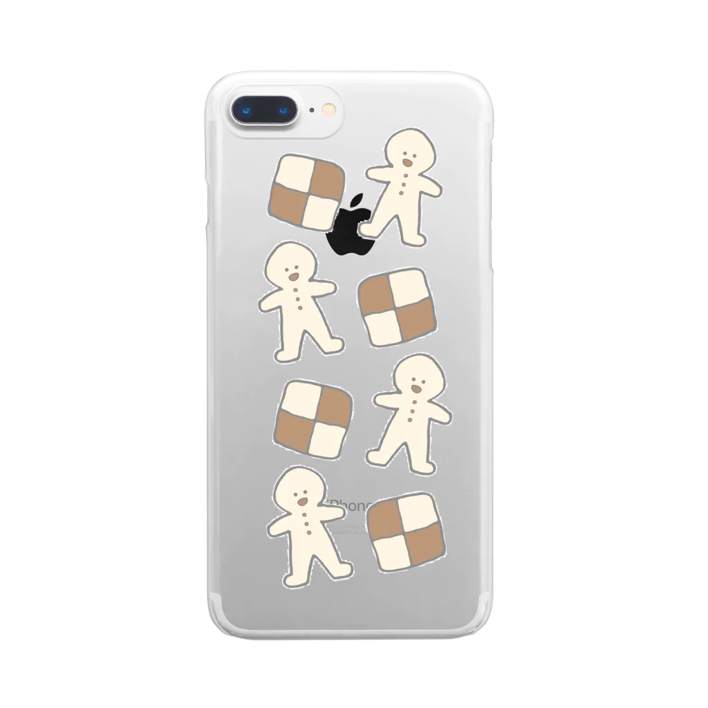 (  sk  )のクッキー Clear Smartphone Case