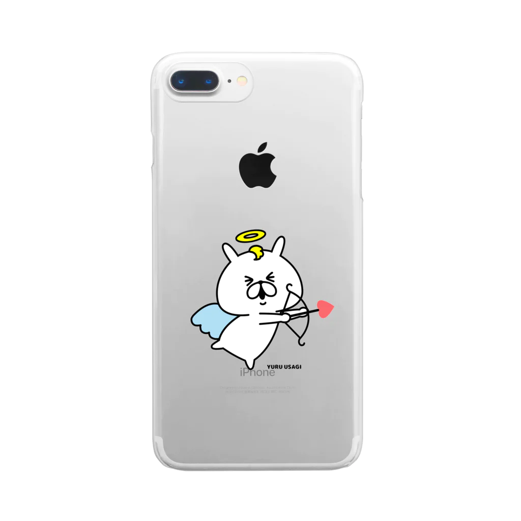 chococo_yuruusagiの天使 Clear Smartphone Case