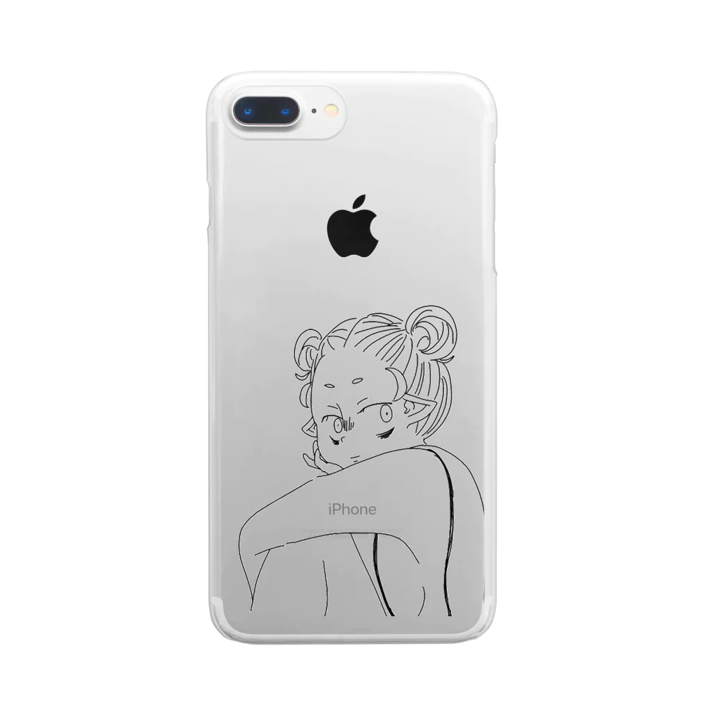 tamayamaokuの106 Clear Smartphone Case