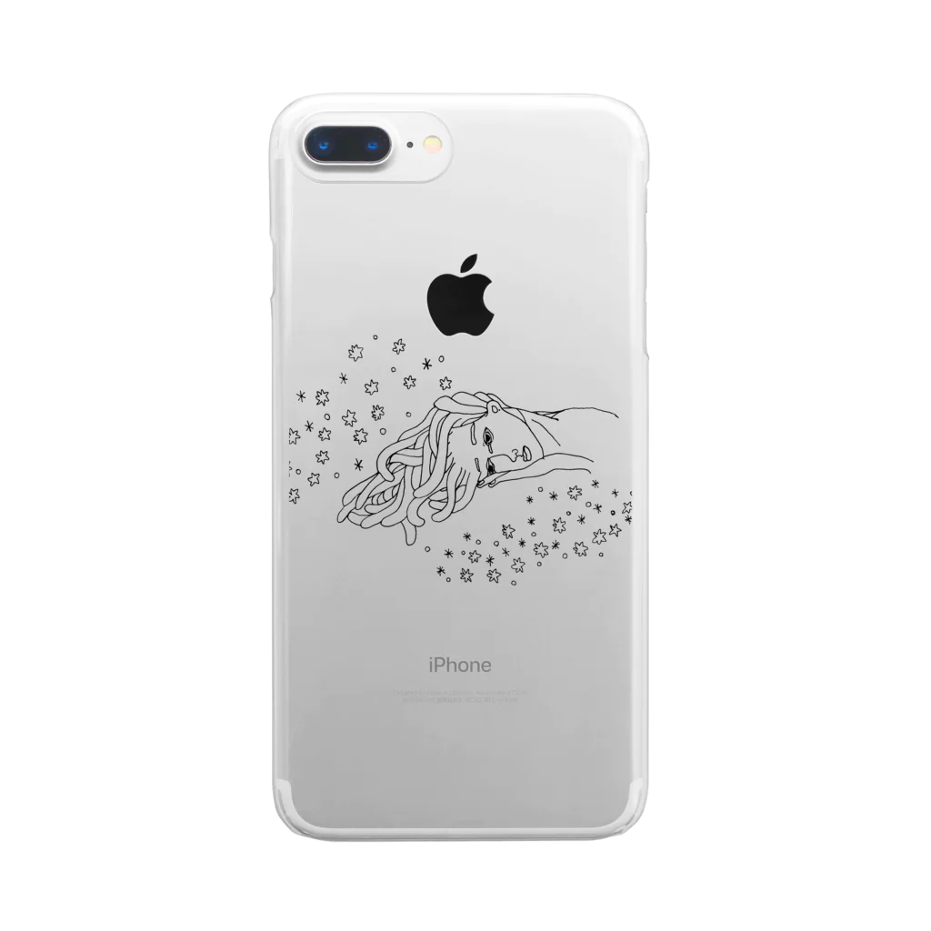 nibu shiomiのje t'aime Clear Smartphone Case