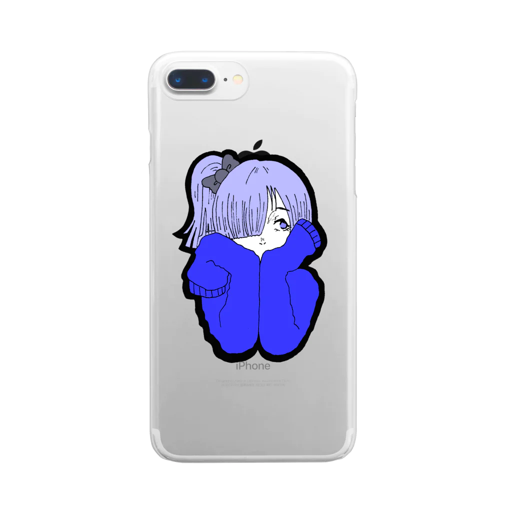 るーと｡:°ஐ*｡:°ʚ♥ɞ*｡:°ஐ*のむにむに Clear Smartphone Case