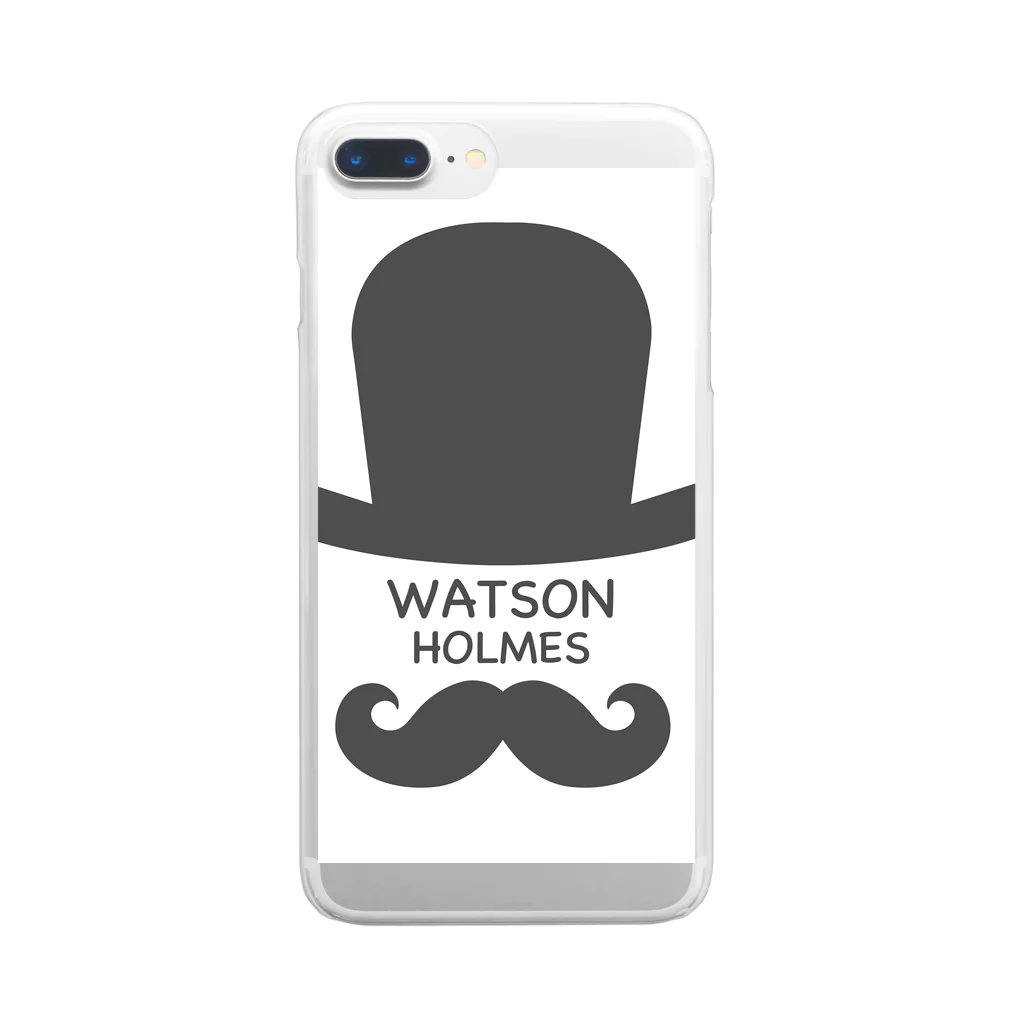 WATSON HOLMESのWATSON HOLMES クリアスマホケース