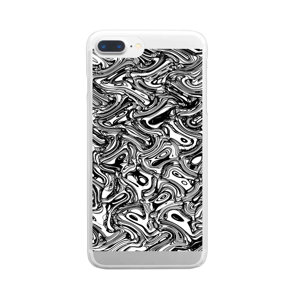 hannzollのLandscape 36  Clear Smartphone Case