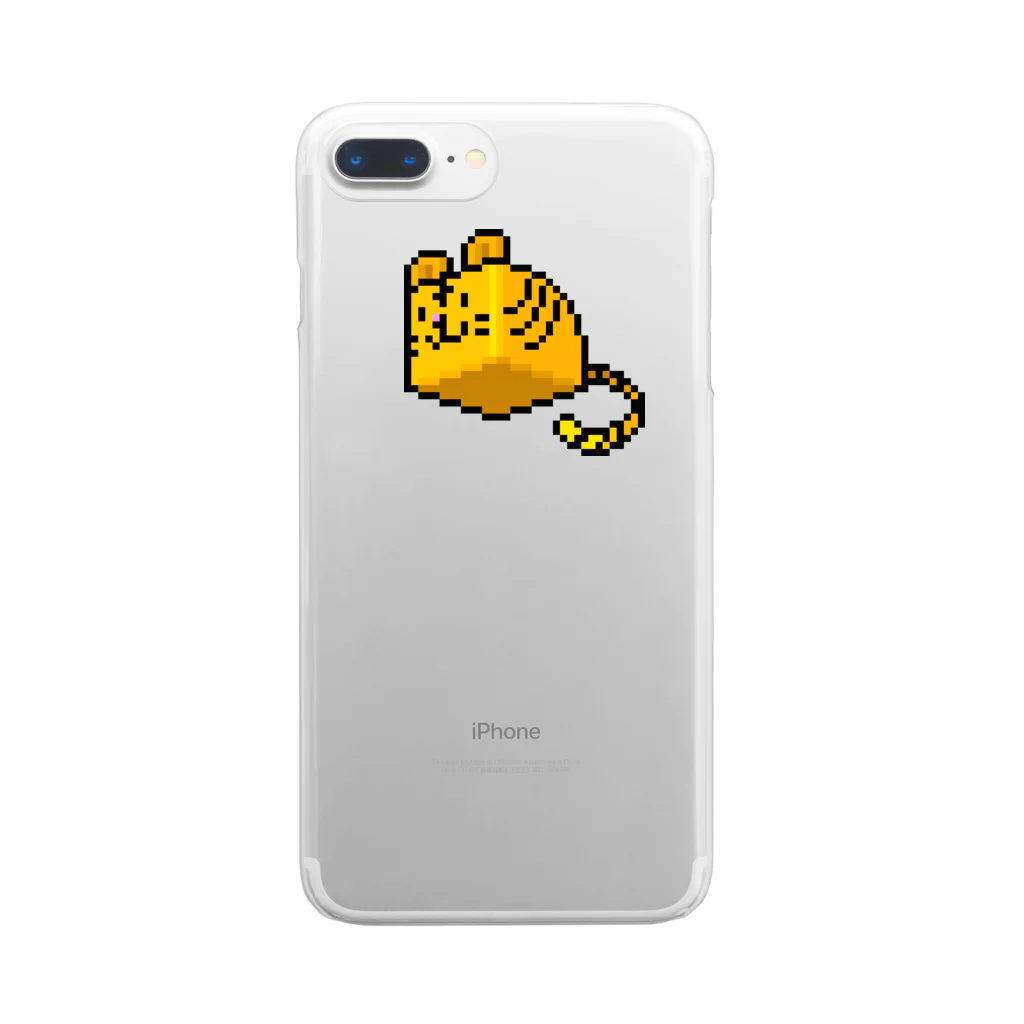 EASELのはことら（ドット） Clear Smartphone Case